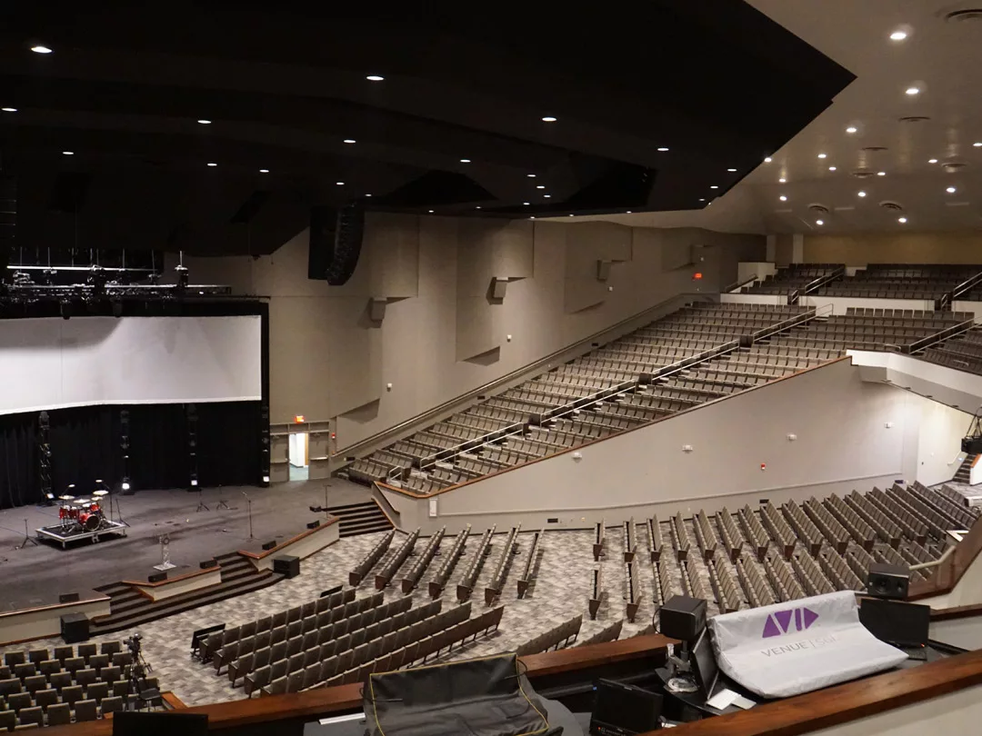 Major Renovation Reduces Reverberation Time in University Ministry Center