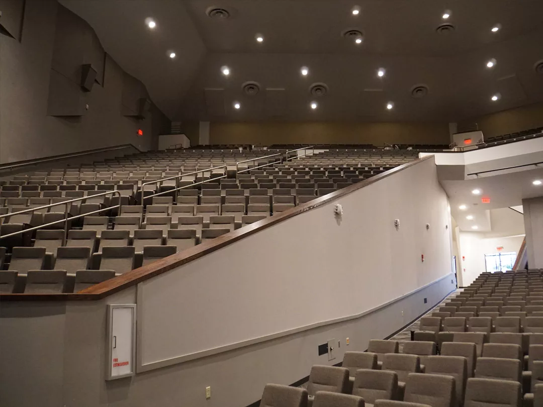 Major Renovation Reduces Reverberation Time in University Ministry Center