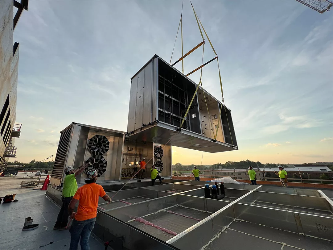 Air Handling Units Exceed Standards for Local Hospital