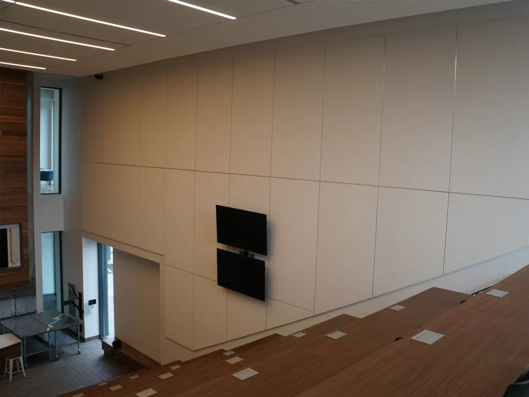 Wall Panels Improve Speech Intelligibility in Culinary School